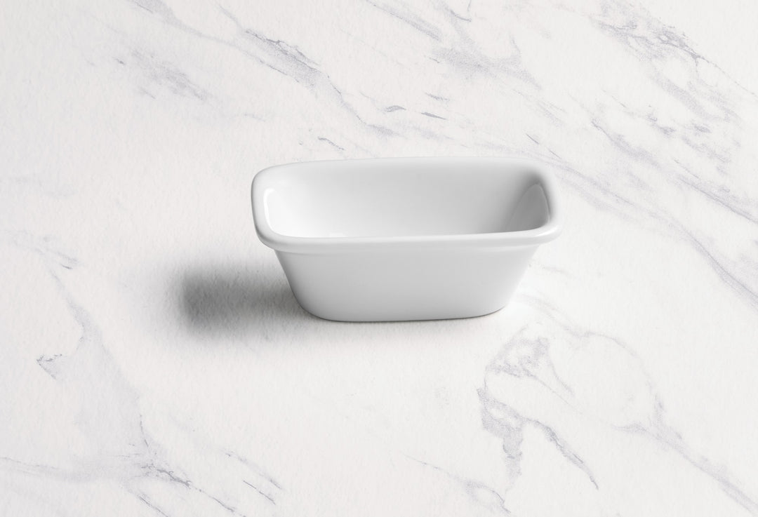 Rectangular Bowl | Porcelain, 2.71oz | Pack of 18