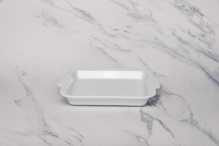 Burger Serving Plate | Ivory Porcelain | 15.22 oz | Set of 3 Pcs