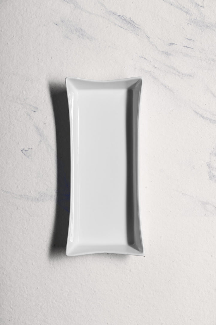 Hot Dog Serving Holder | Ivory Porcelain | 24.01 oz | Pack of 6