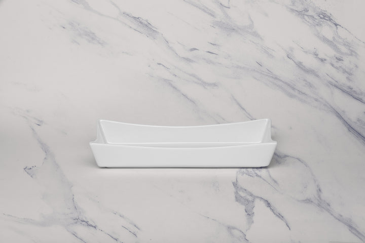 Hot Dog Serving Holder | Ivory Porcelain | 24.01 oz | Pack of 6