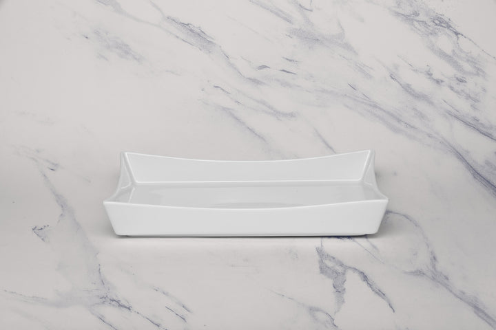 Hot Dog Serving Holder | Ivory Porcelain | 12.17 oz | Set of 12 Pcs
