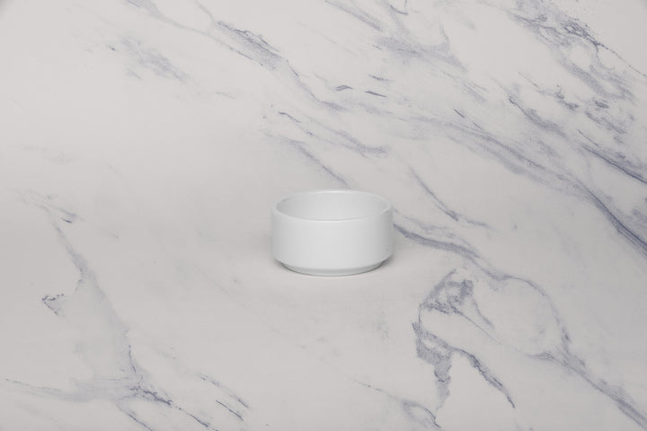 Classic Butter Ramekin Bowl | Ivory Porcelain | Pack of 12 Pcs