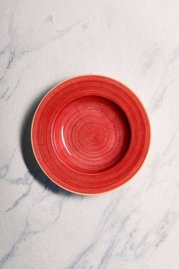 Porcelain Deep Plate | Prime Deep Dinner Plate, Set of 6