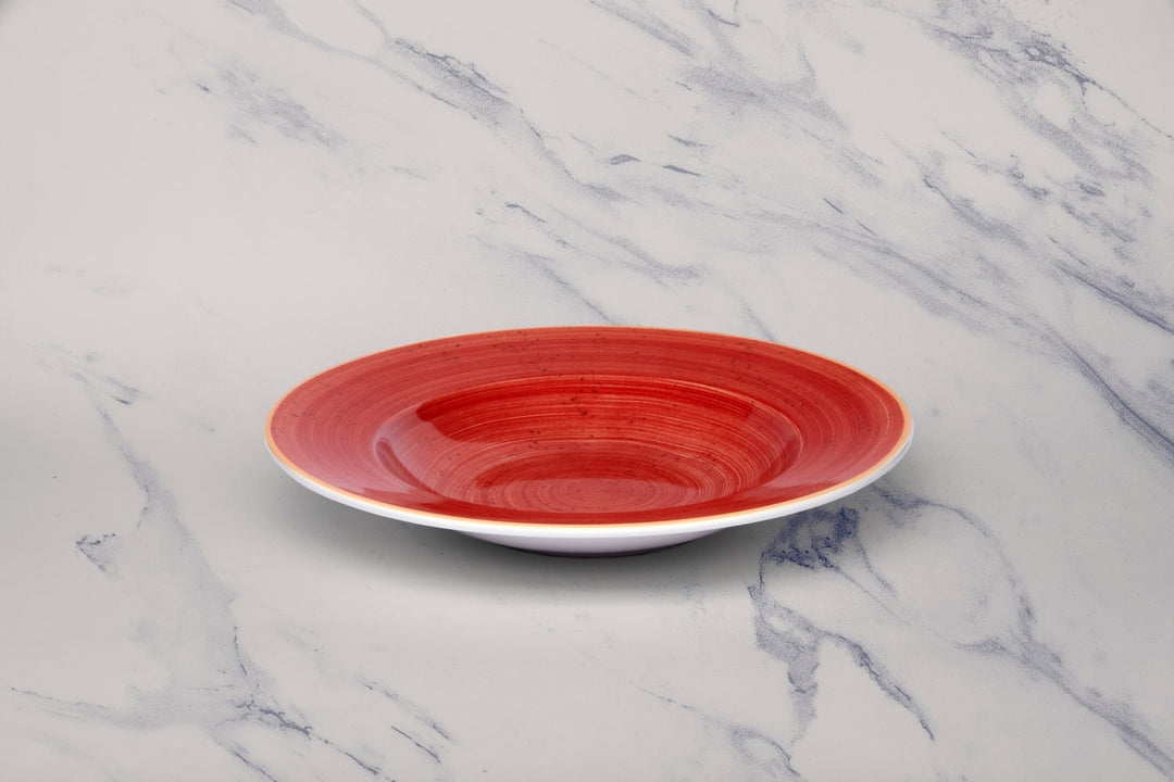 Porcelain Deep Plate | Prime Deep Dinner Plate, Set of 6