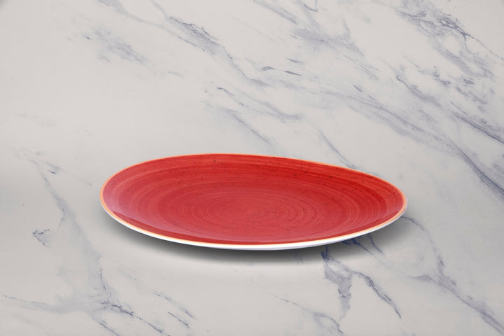 Porcelain Steak Plate | 11.81" Prime Steak Plate | Set of 6