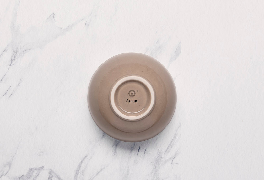 Porcelain Non Stackable Bowl | Splash Beige, Set of 12