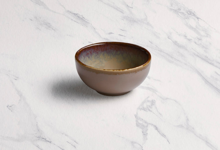 Porcelain Non Stackable Bowl | Splash Beige, Set of 12