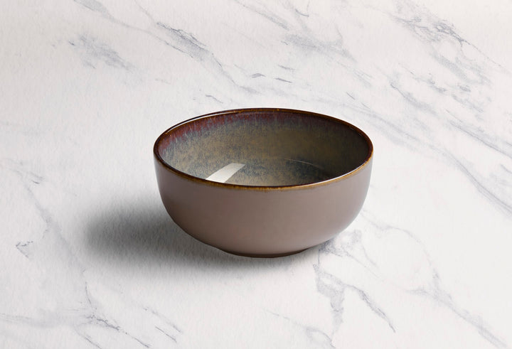 Porcelain Non Stackable Bowl | Splash Beige, Set of 8
