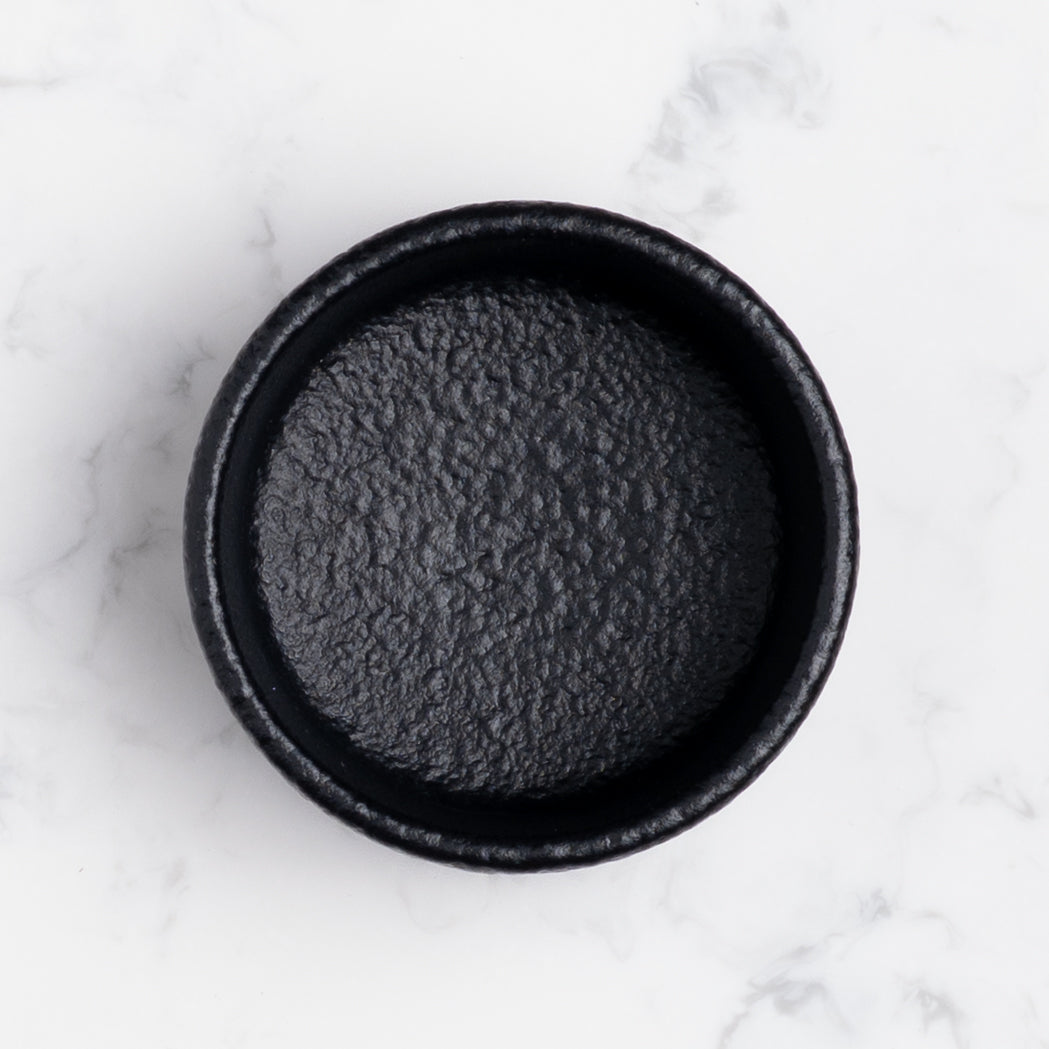 Butter Ramekin | Black, Porcelain | 2.37oz | Set of 12 pcs