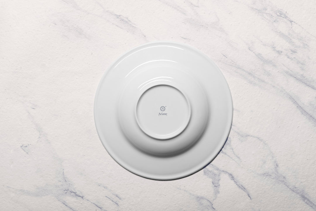 Porcelain Deep Plate |  Prime Deep Dinner Plate, Set of 6