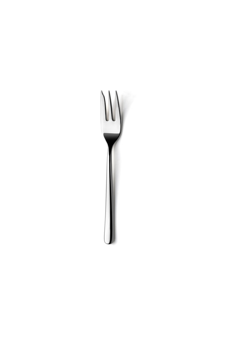 Stainless Steel Cake Fork Set of 12 | 6", Silver