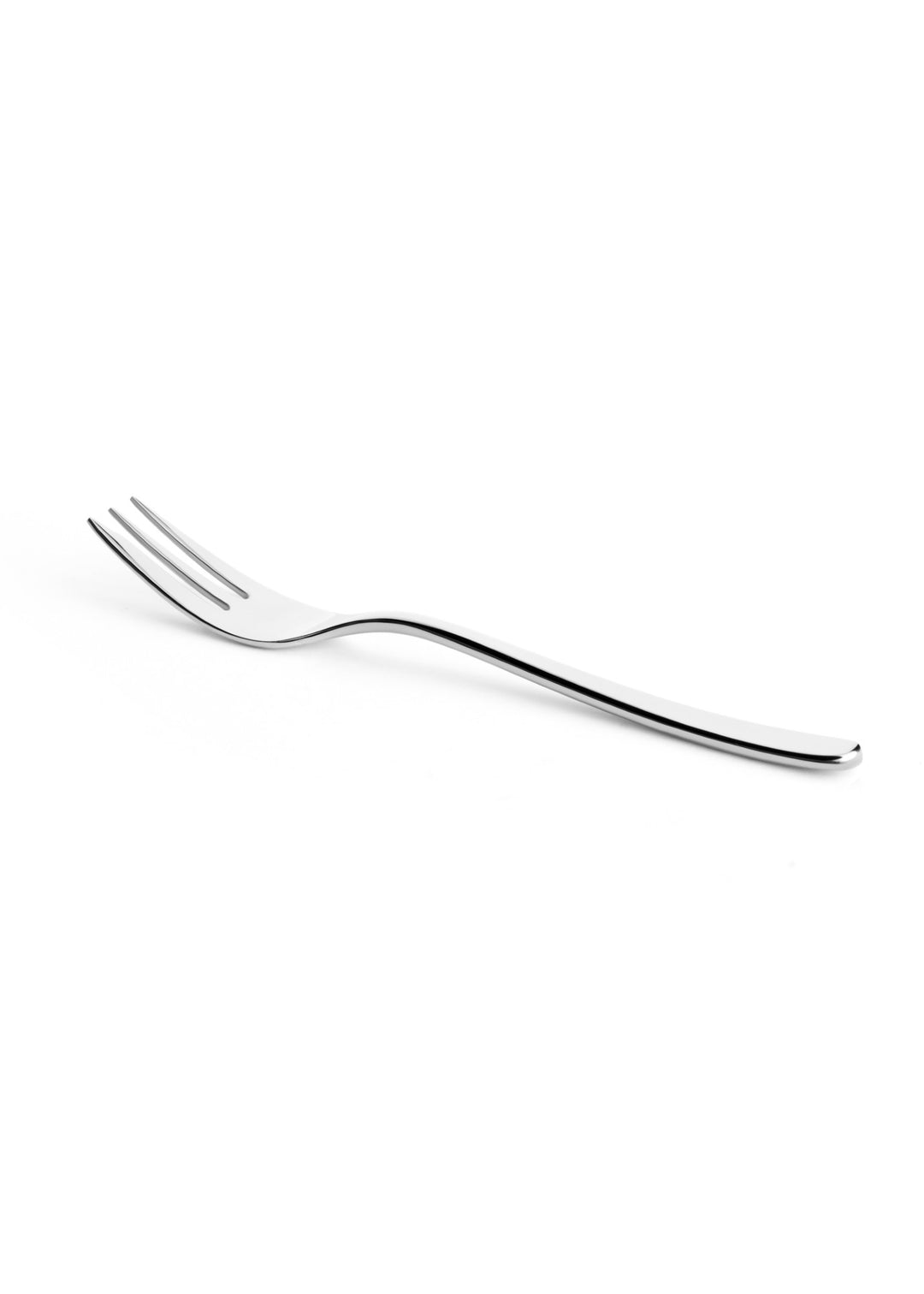 Stainless Steel Cake Fork Set of 12 | 6", Silver
