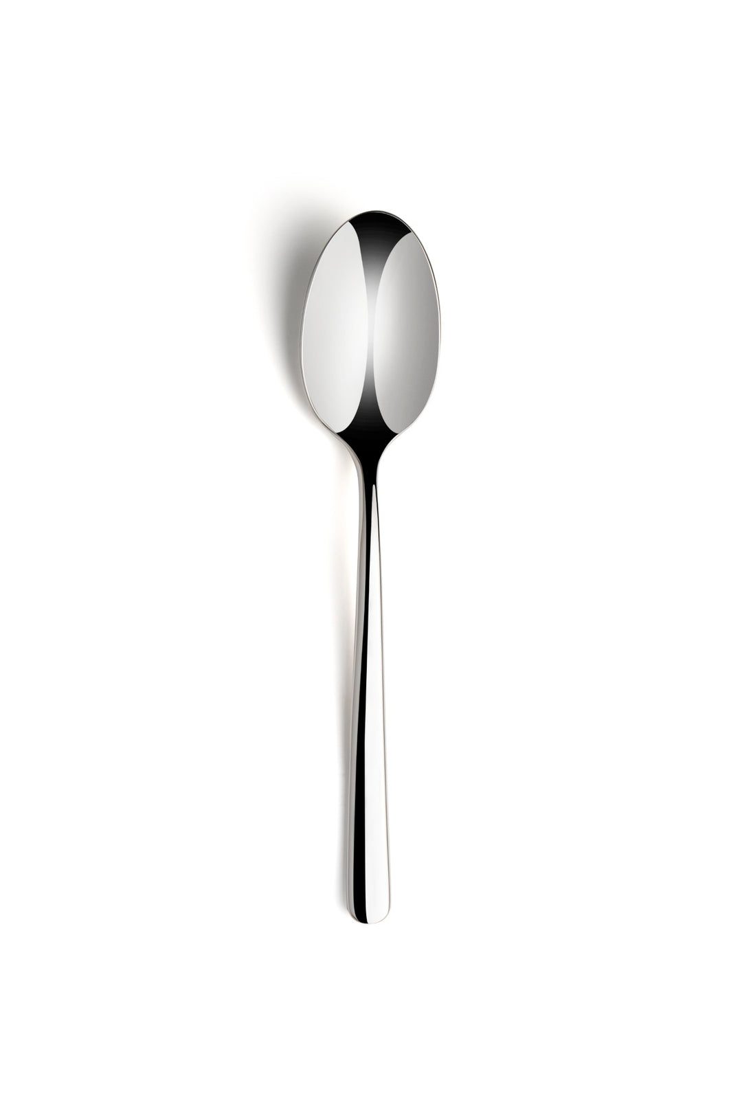 Stainless Steel Dinner Spoon | 8", Silver, Set of 12