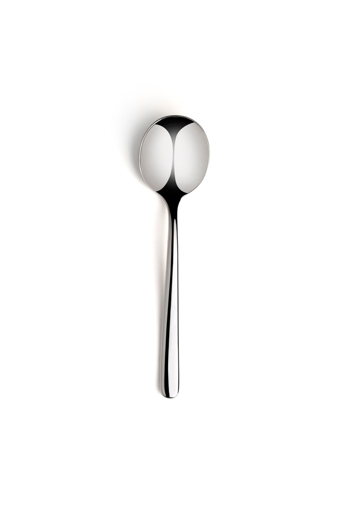 Stainless Steel Soup Spoon | 7", Silver, Set of 12