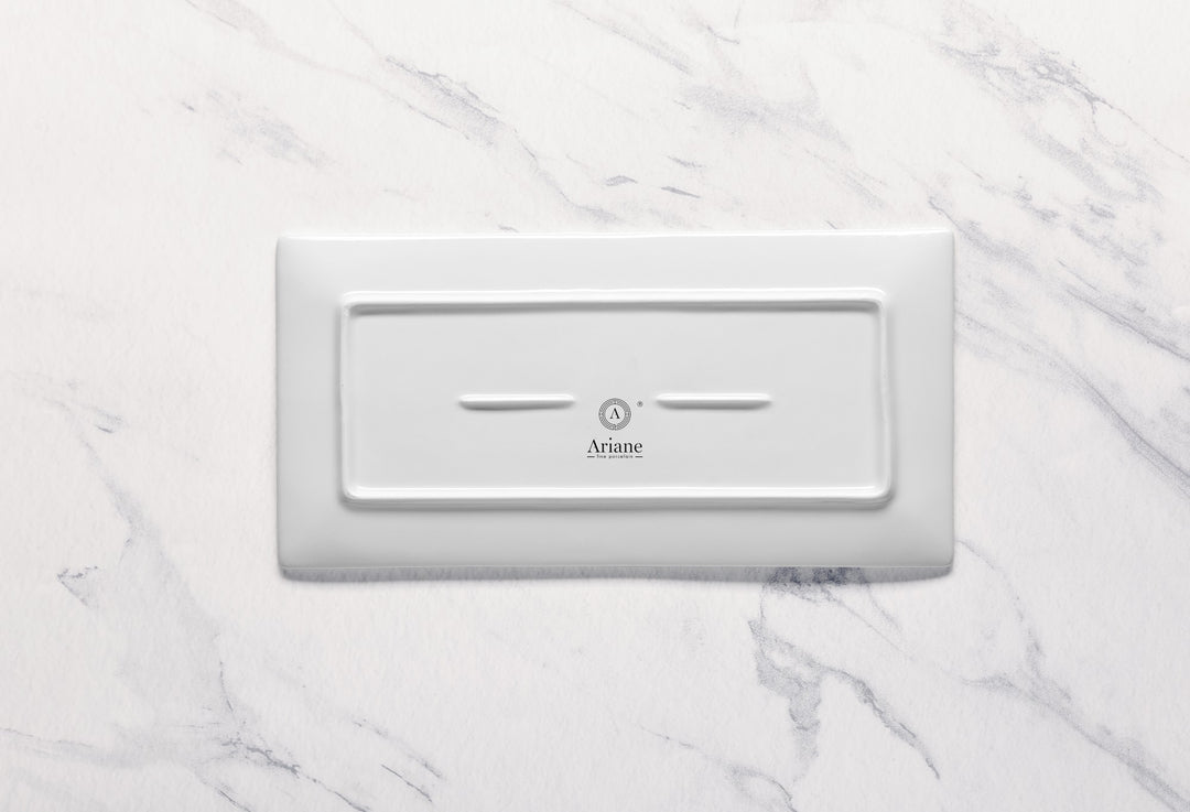 Rectangle Plate | 11.41x5.7", Porcelain | Set of 6