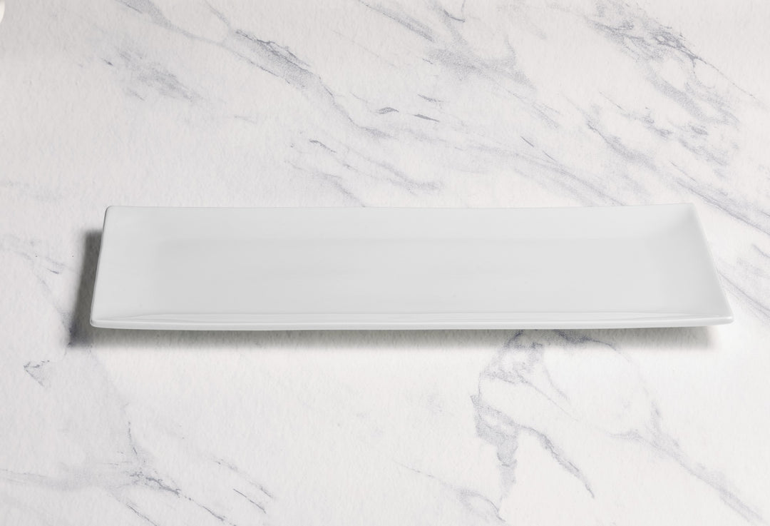 Rectangle Plate | 11.41x5.7", Porcelain | Set of 6