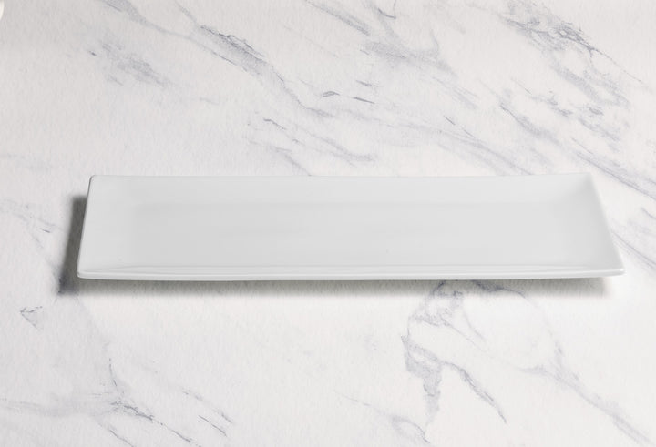 Rectangle Plate | 11.41x5.7", Porcelain | Set of 6