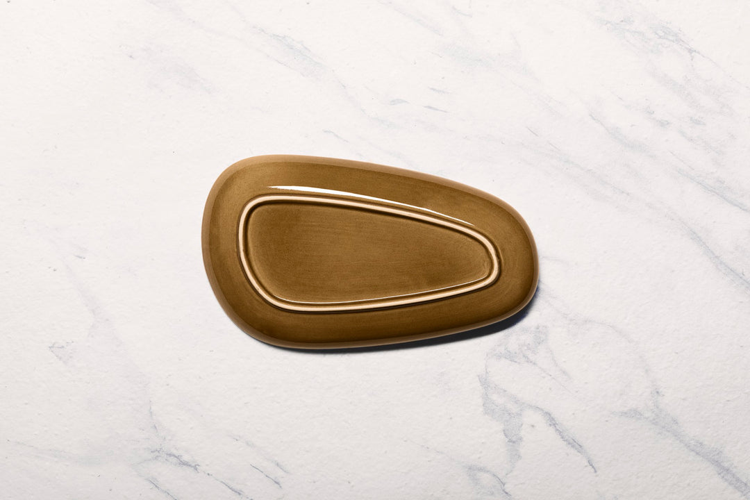 Porcelain Upala Plate | Platter | 10.7" x 6.1" | Set of 6