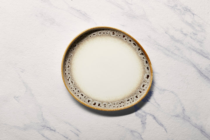 Porcelain Oval Plate | Elevated Oval Platter | Set of 6