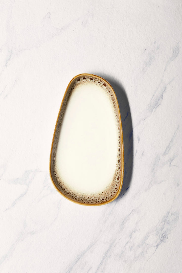 Porcelain Upala Plate, 10.7" x 6.1" | Set of 6