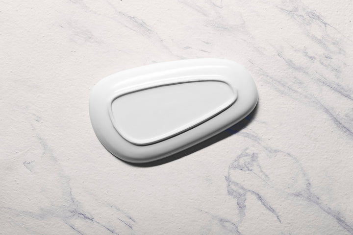 Porcelain Upala Plate, 10.7" x 6.1" | Set of 6