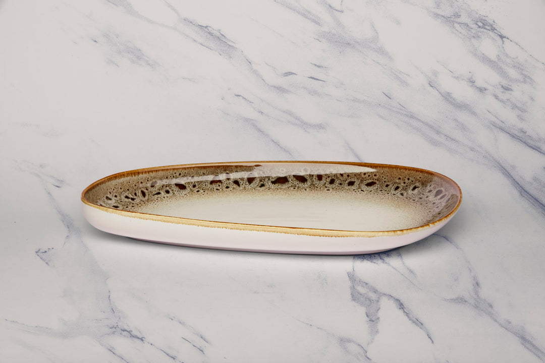 Porcelain Upala Plate, 13.3" | Set of 4