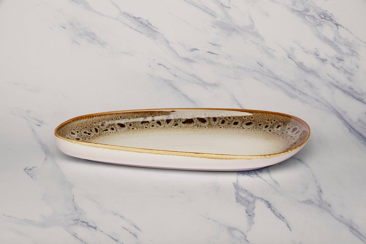 Porcelain Upala Plate, 13.3" | Set of 4