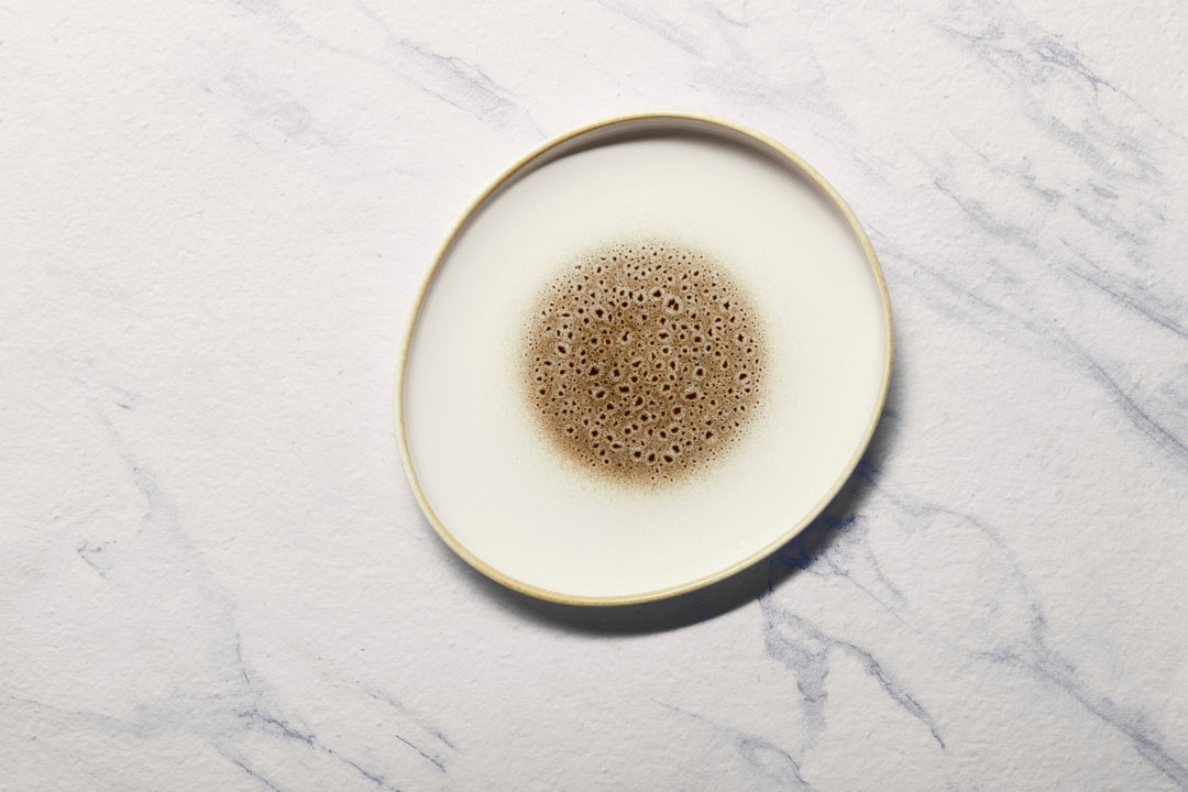 Porcelain Oval Plate | Elevated Oval Platter | Set of 6