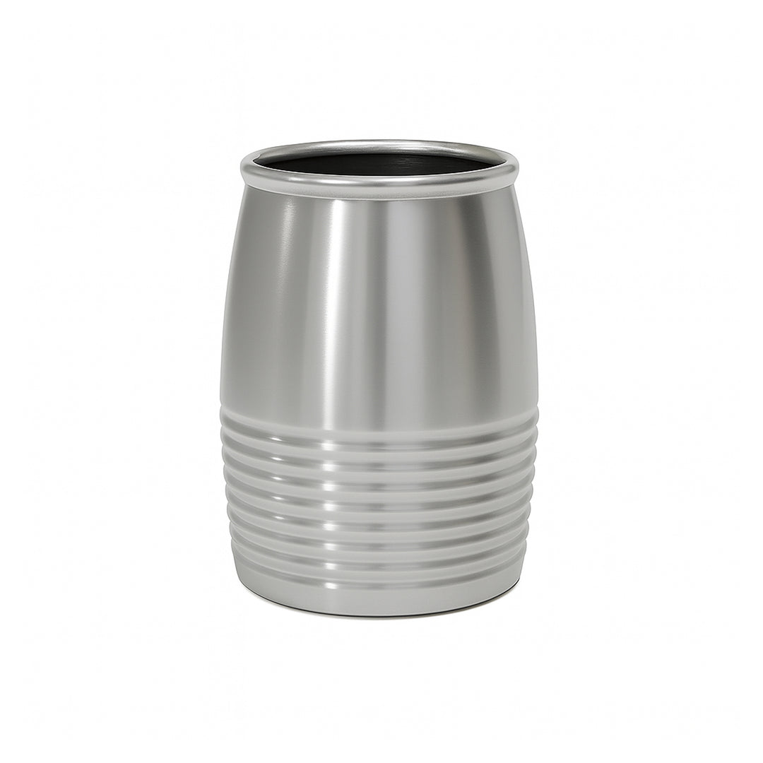 Stainless Steel Tumbler Cup for Bathroom Vanity Countertops for Rinsing, Drinking, Storing Dental Accessories and Organizing Makeup Brushes, Eye Liners
