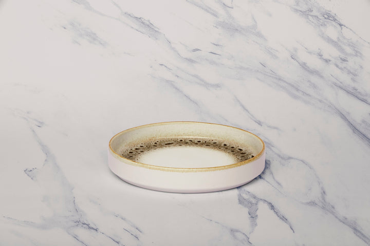 Porcelain Plate | Stackable Dinner Plate| Set of 4