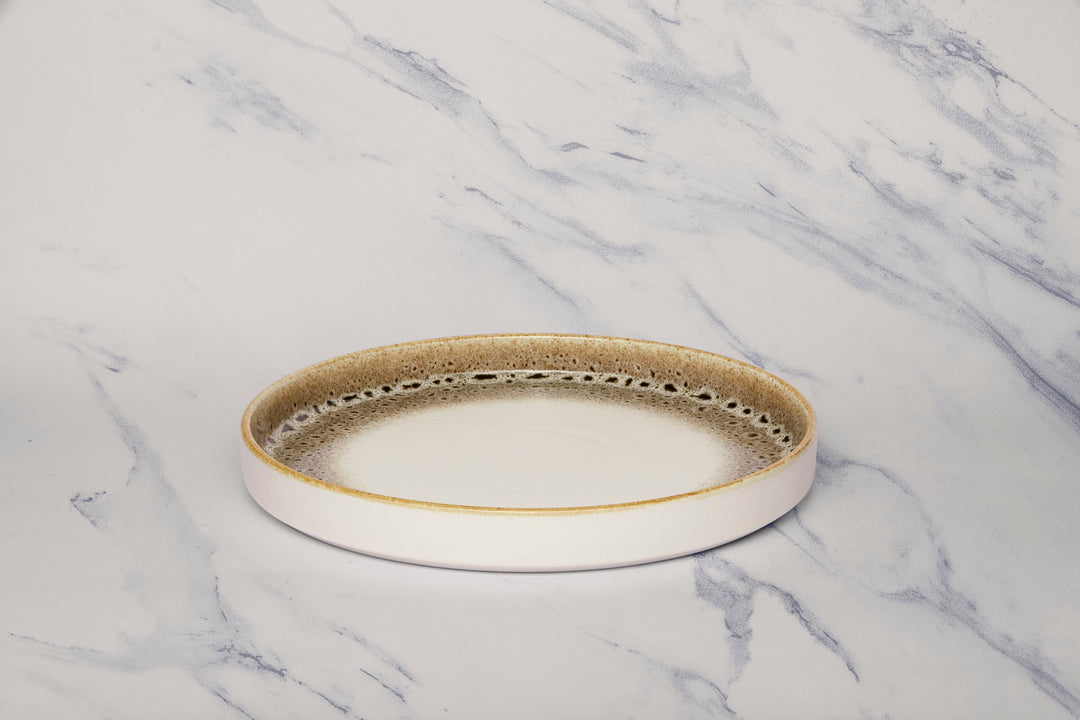 Porcelain Plate | Stackable Dinner Plate| Set of 4