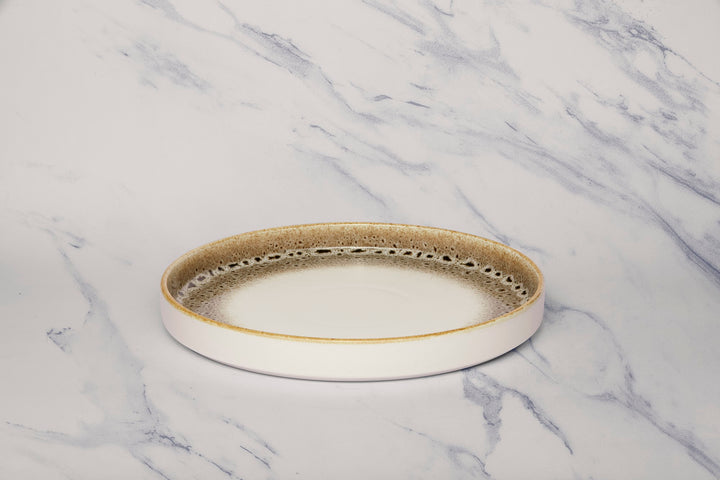 Porcelain Plate | Stackable Dinner Plate| Set of 4