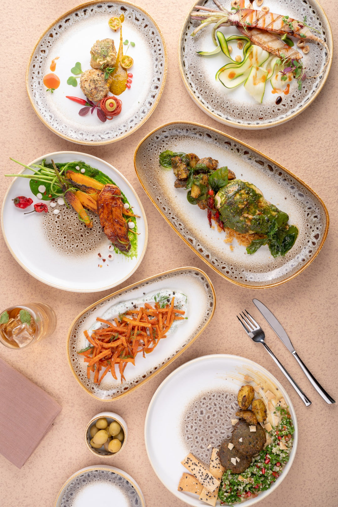 Porcelain Plate | Stackable Dinner Plate| Set of 4