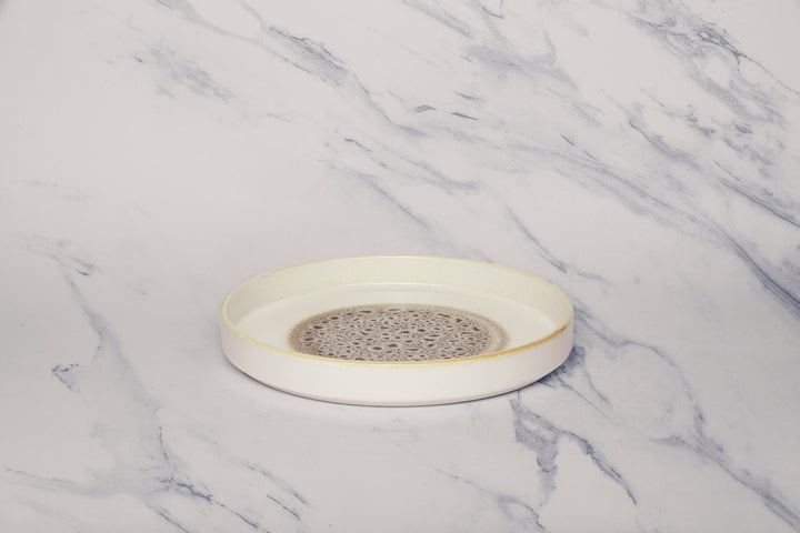 Porcelain Plate | Stackable Dinner Plate| Set of 4