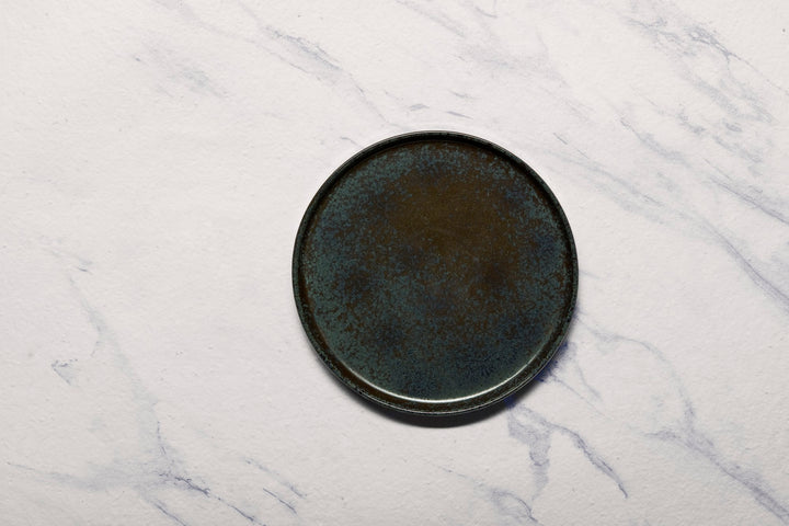 Porcelain Plate | Short Rim Stackable Plate | Set of 4