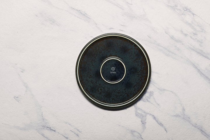 Porcelain Plate | Short Rim Stackable Plate | Set of 4