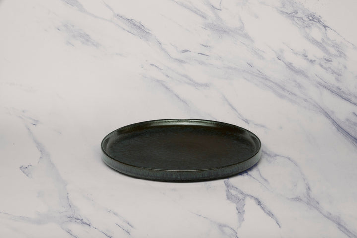 Porcelain Plate | Short Rim Stackable Plate | Set of 4