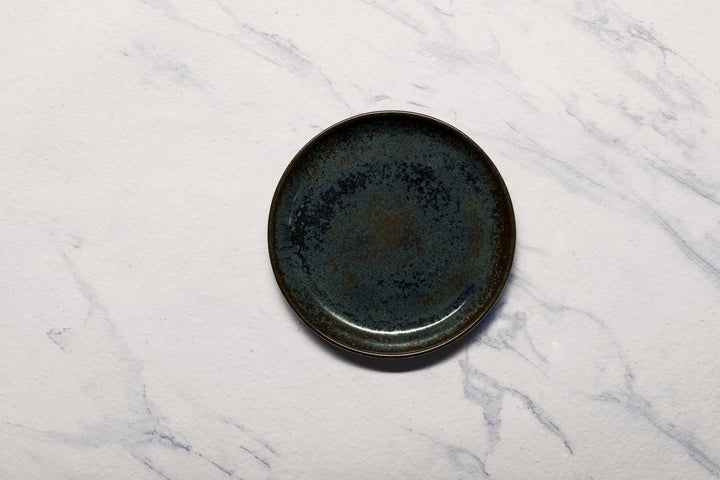 Porcelain Flat Plate | Reactive Equinox Dinner Plate, 12 Pcs