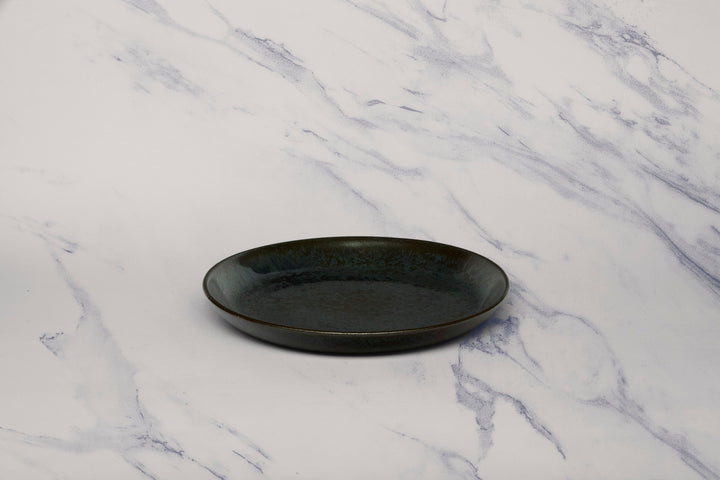 Porcelain Flat Plate | Reactive Equinox Dinner Plate, 12 Pcs
