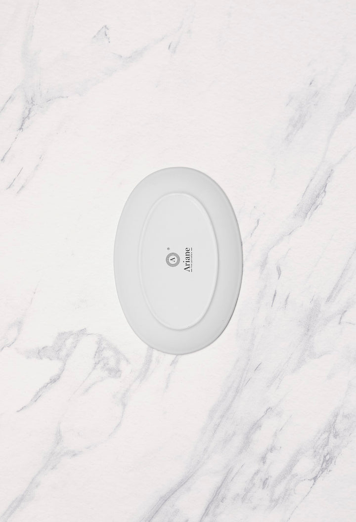 Porcelain Oval Platter | Ivory | Set of 12