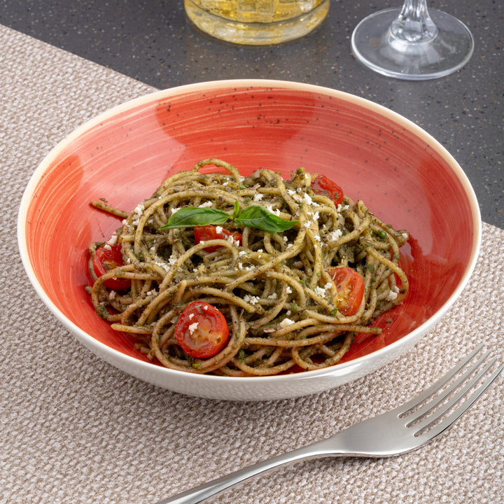 Porcelain Deep Plate | Vital Round Coupe Deep Plate,Set of 6