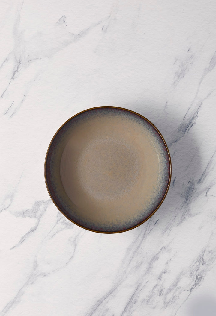 Porcelain Plate | Vital Coupe Round Wok Deep Plate, Set of 6