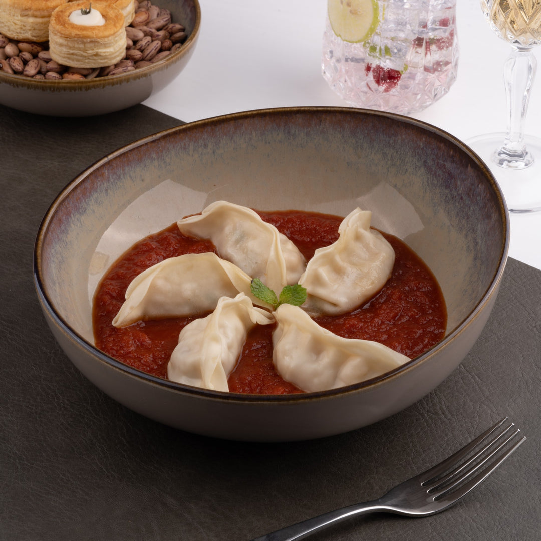 Porcelain Bowl | Vital Coupe Non Stackable Bowl, Set of 8