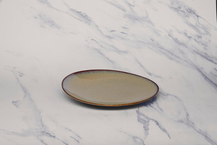 Porcelain Dinner Plate | Vital Coupe Elevated Plate, 12 Pcs