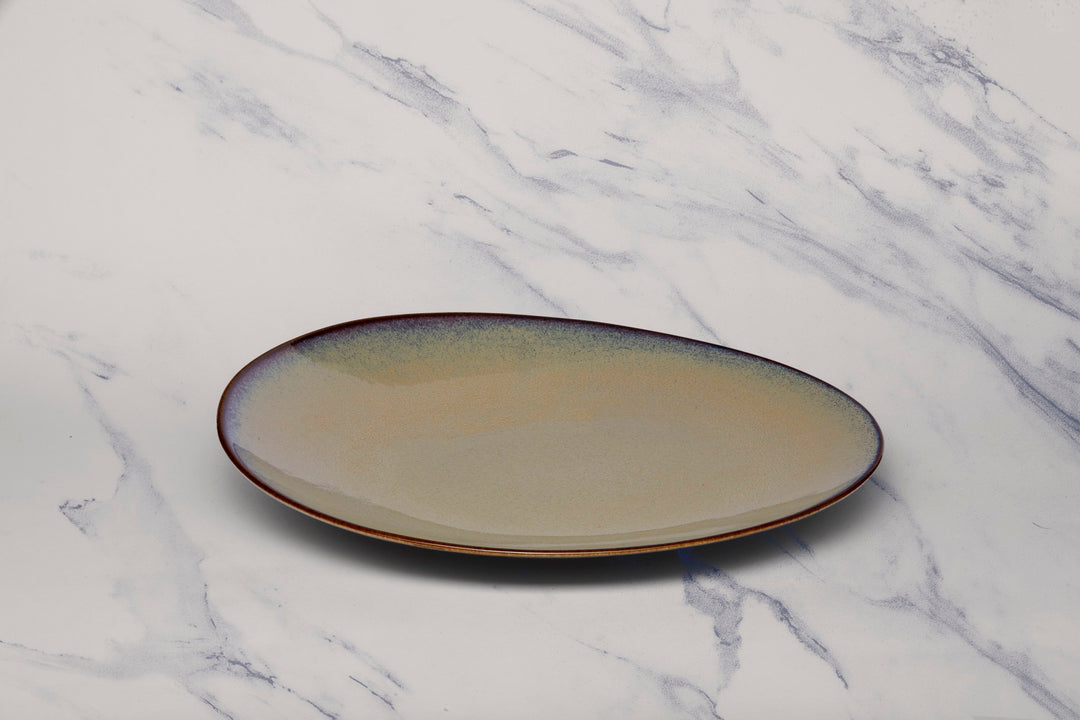 Porcelain Plate | 11.4" Vital Coupe Elevated Plate | 6 Pcs