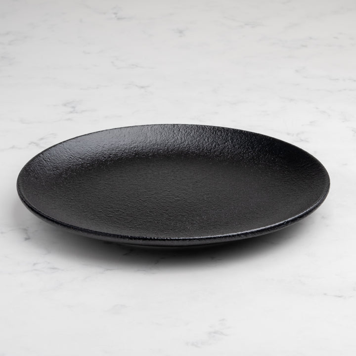 Porcelain Rimless Plate| Round Shape, Set of 12