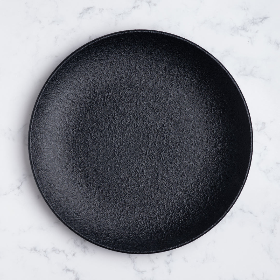 Porcelain  Round Rimless Plate, 9.44" | Set of 6