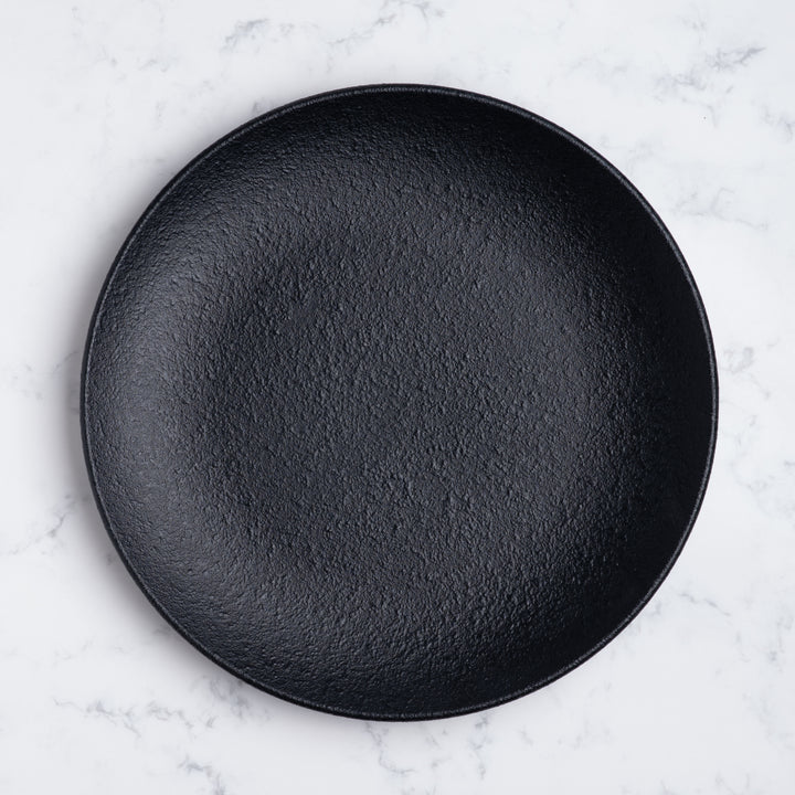 Porcelain  Round Rimless Plate, 9.44" | Set of 6