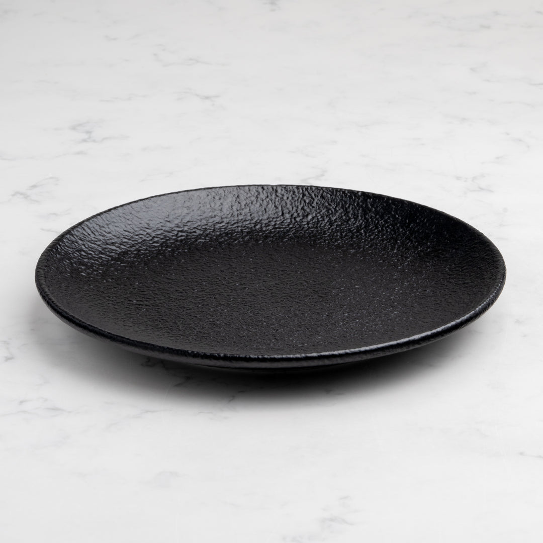 Porcelain  Round Rimless Plate, 9.44" | Set of 6