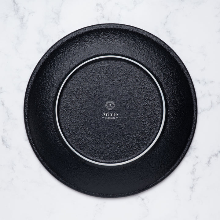 Porcelain Round Rimless Plate, 10.62" | Set of 6